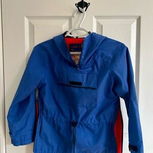 Vintage Made in Canada - Kids Blue Pullover Spring Jacket